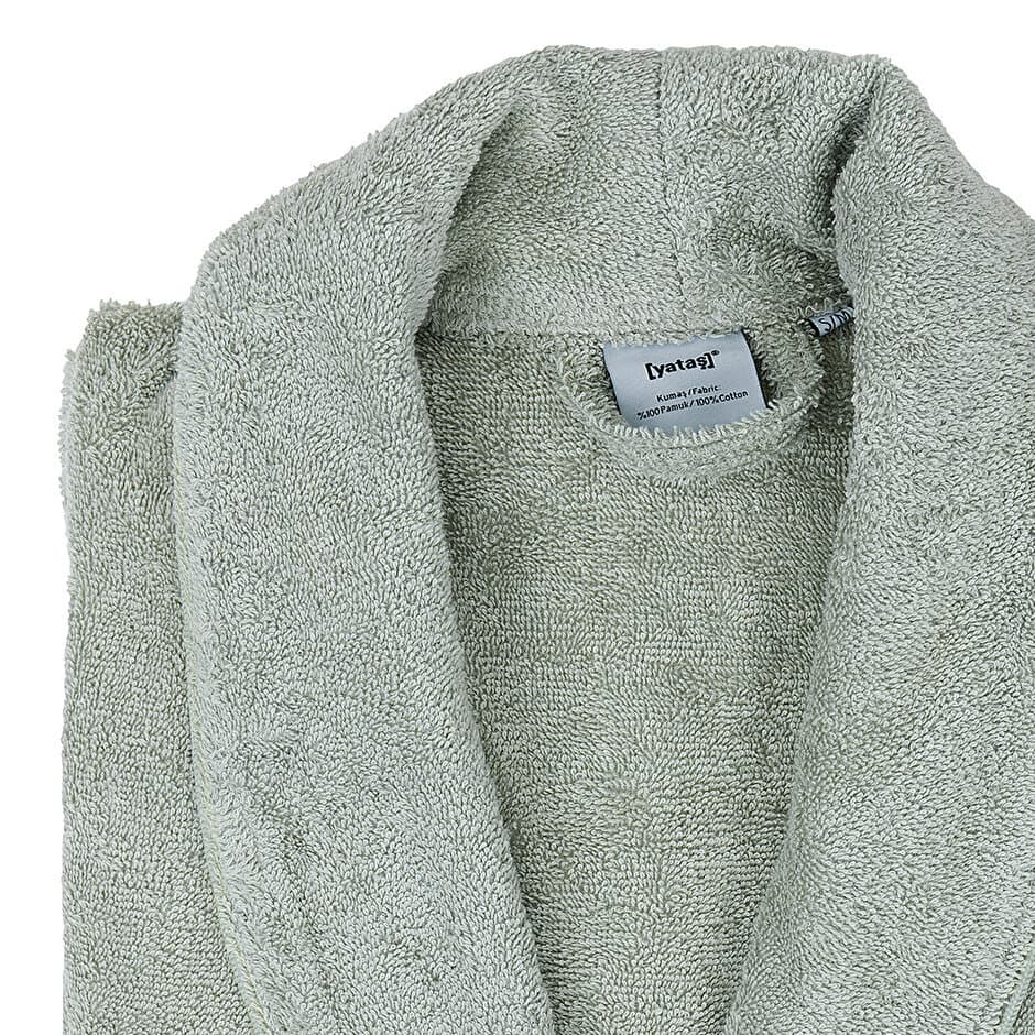 Yataş Bedding Bathrobe - (S/M) (Nile Green) 3