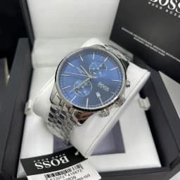Boss Men's Watch 42mm - 1513839 (Blue) — photo 6