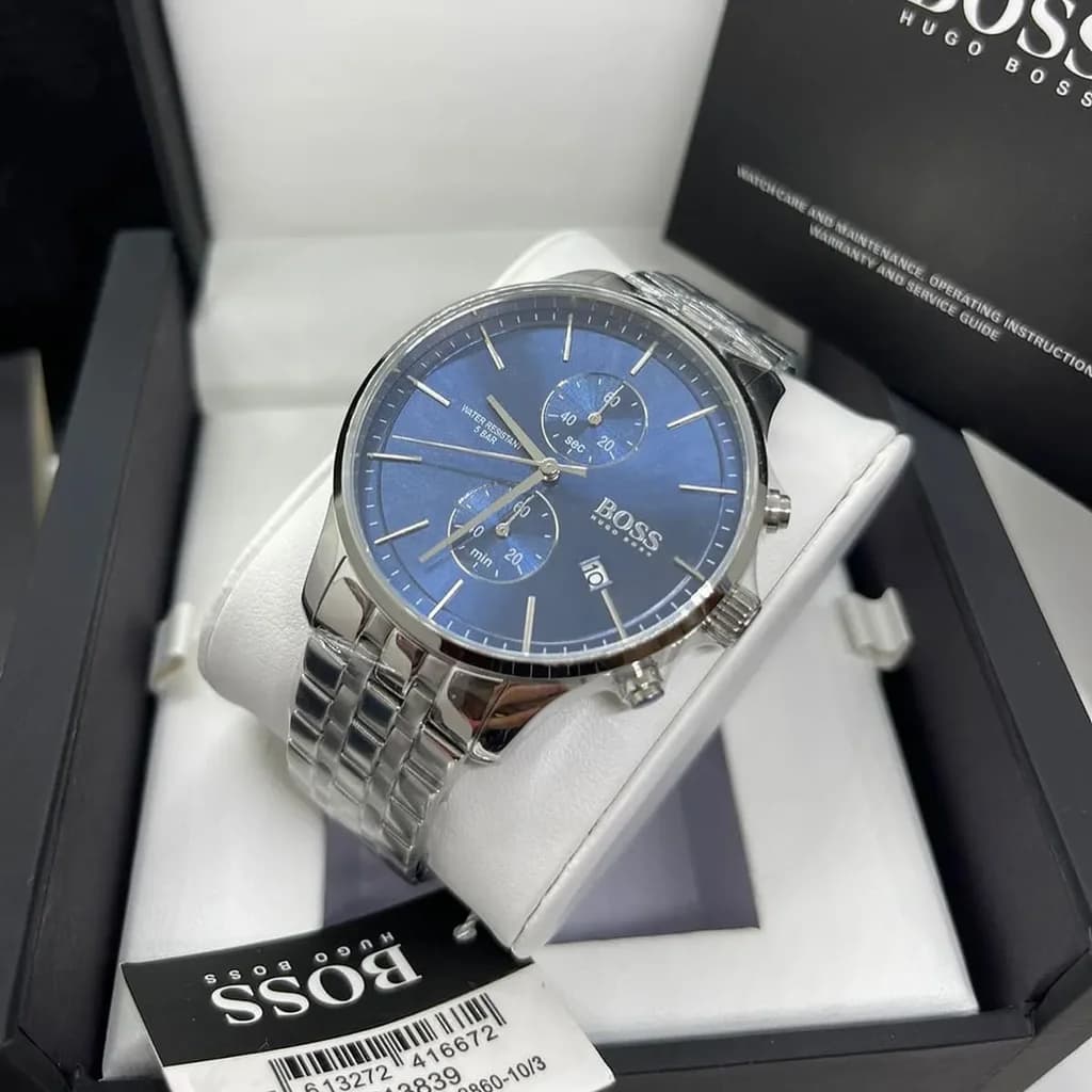 Boss Men's Watch 42mm - 1513839 (Blue) — photo 6