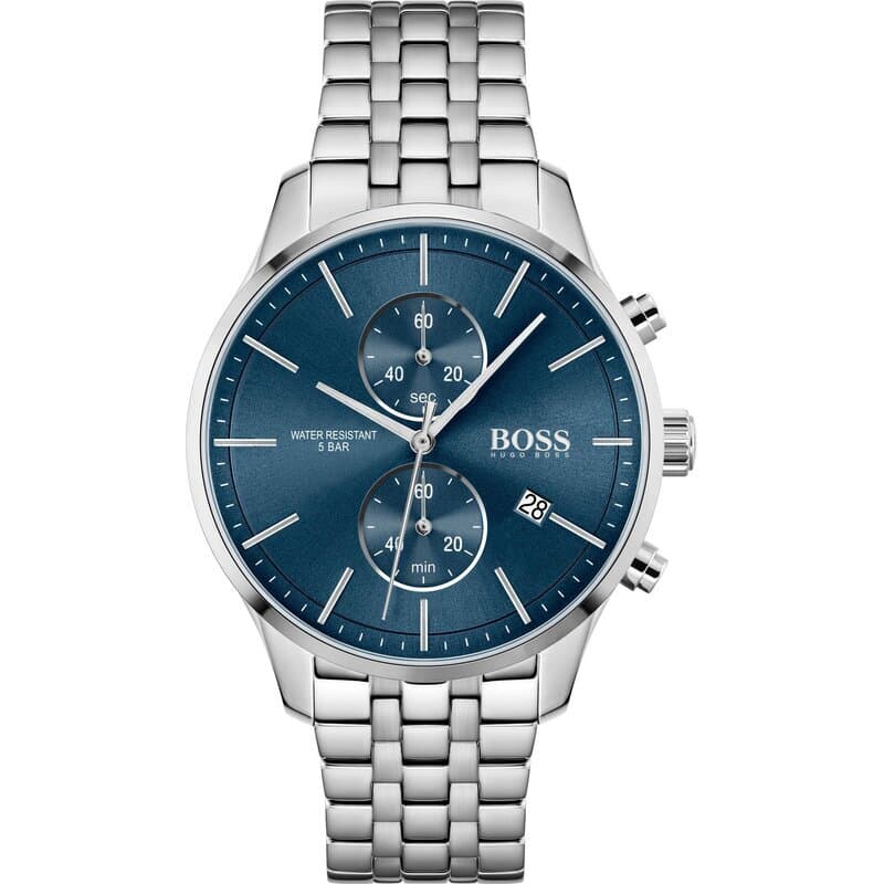 Boss Men's Watch 42mm - 1513839 (Blue)
