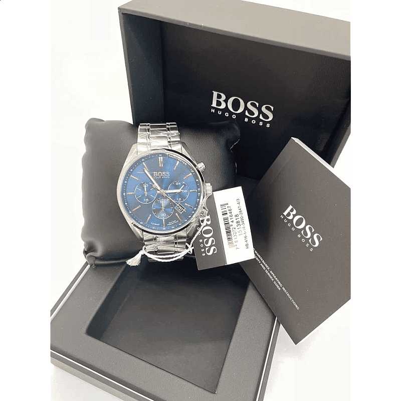 Boss Men's Watch 44mm - 1513818 (Blue) — photo 6