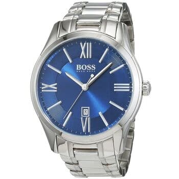 Boss Men's Watch 43mm - 1513034 (Blue)
