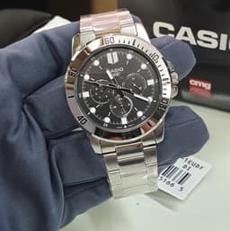 Casio Men's Watch 49mm - MTP-VD300D-1EUDF (Black) — photo 2