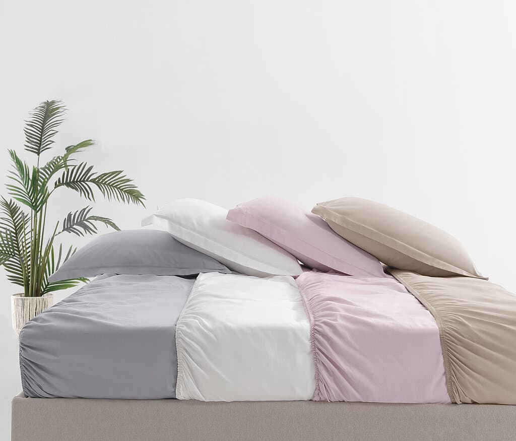 Yataş Bedding Nemty Cotton Sateen Fitted Sheet - 200x200X36 cm (White) 2