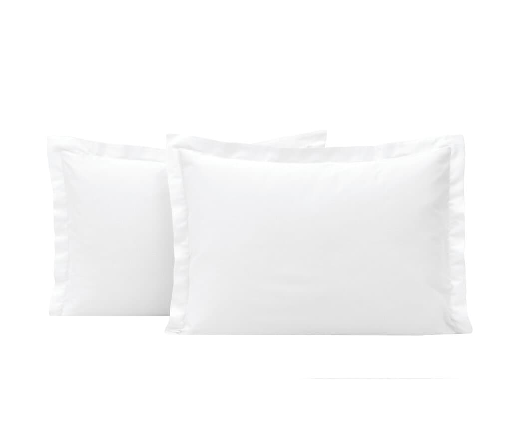 Yataş Bedding Nemty Volant Cotton Sateen Pillow Case - 50x70 cm (White) 1