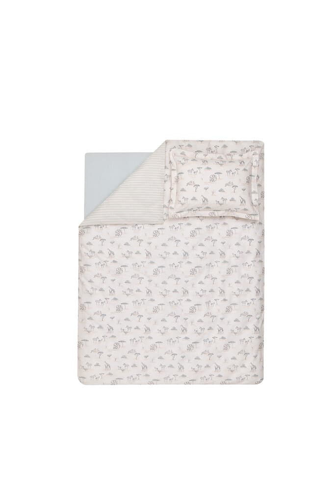 Yataş Bedding Baby Bonni Duvet Set - Beige - Duvet Cover: 100x150, Sheet: 120x190, Pillowcase: 35x45 cm (Beige) 2