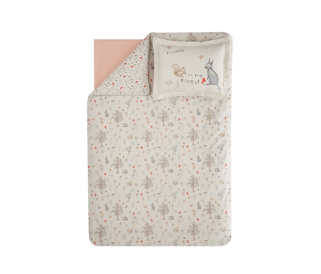 Yataş Bedding Baby Wonderland Duvet Cover Set - Duvet Cover: 100x150, Sheet: 120x190, Pillowcase: 35x45 cm (Multi-Color) 3