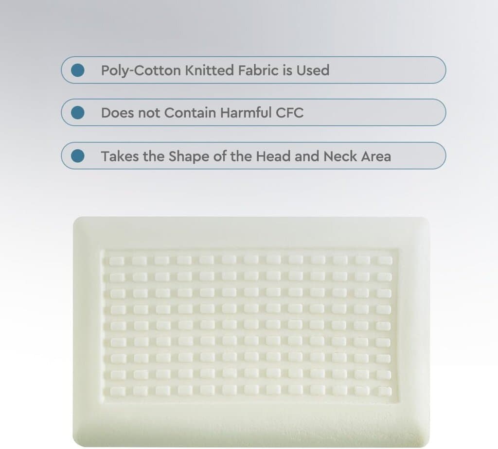 Yataş Bedding Visco Therapy Spa Pillow - 60x40x11 cm (White) 3