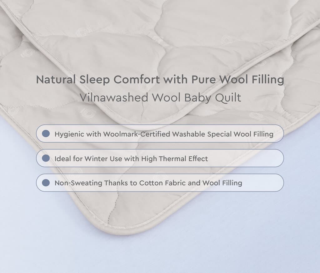 Yataş Bedding 095X145 Vilnawashed Quilt - 95x145 cm (White) 3