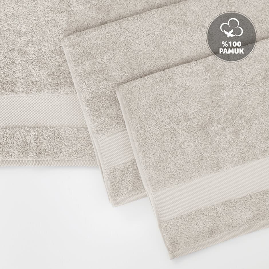 Yataş Bedding Guest Towel - 30x50 cm (Beige) 2