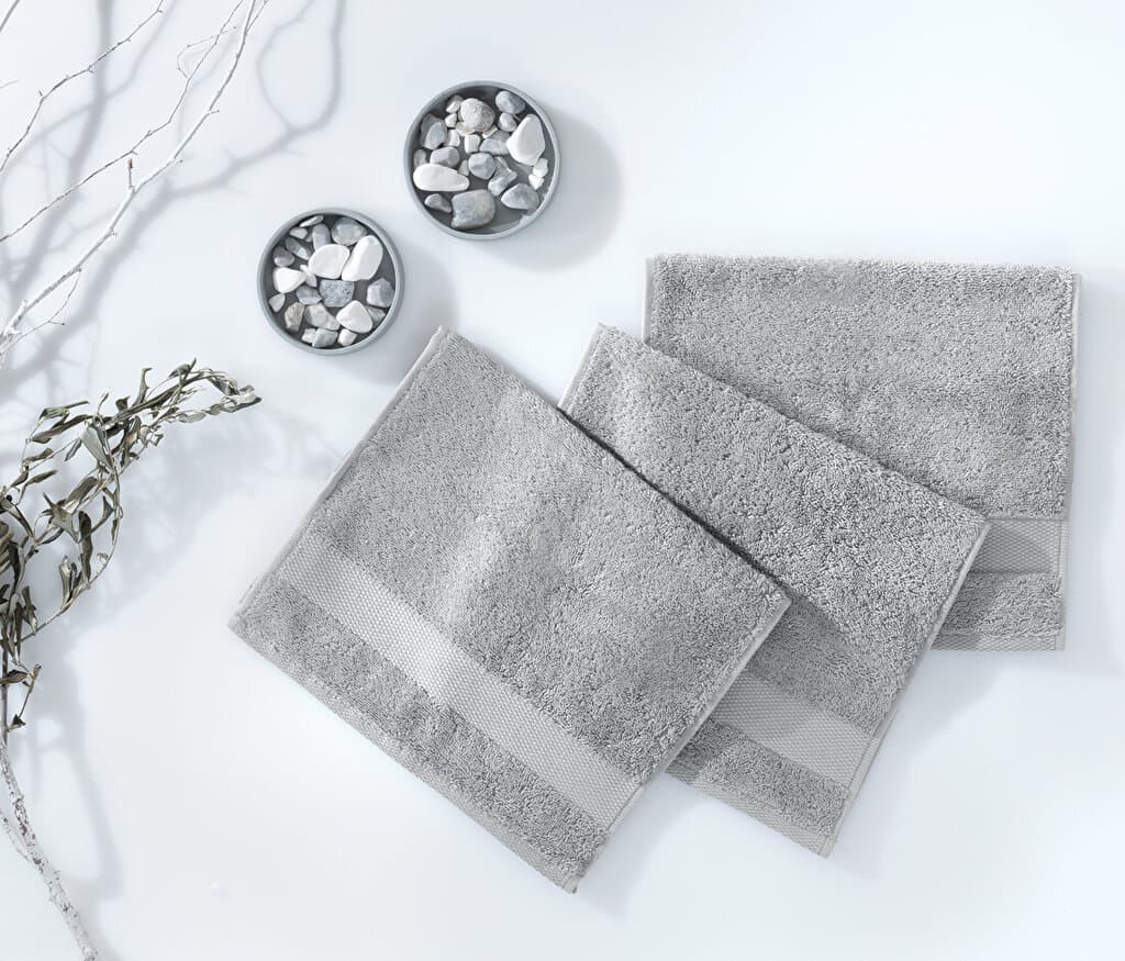 Yataş Bedding Guest Towel - 30x50 cm (Gray) 1
