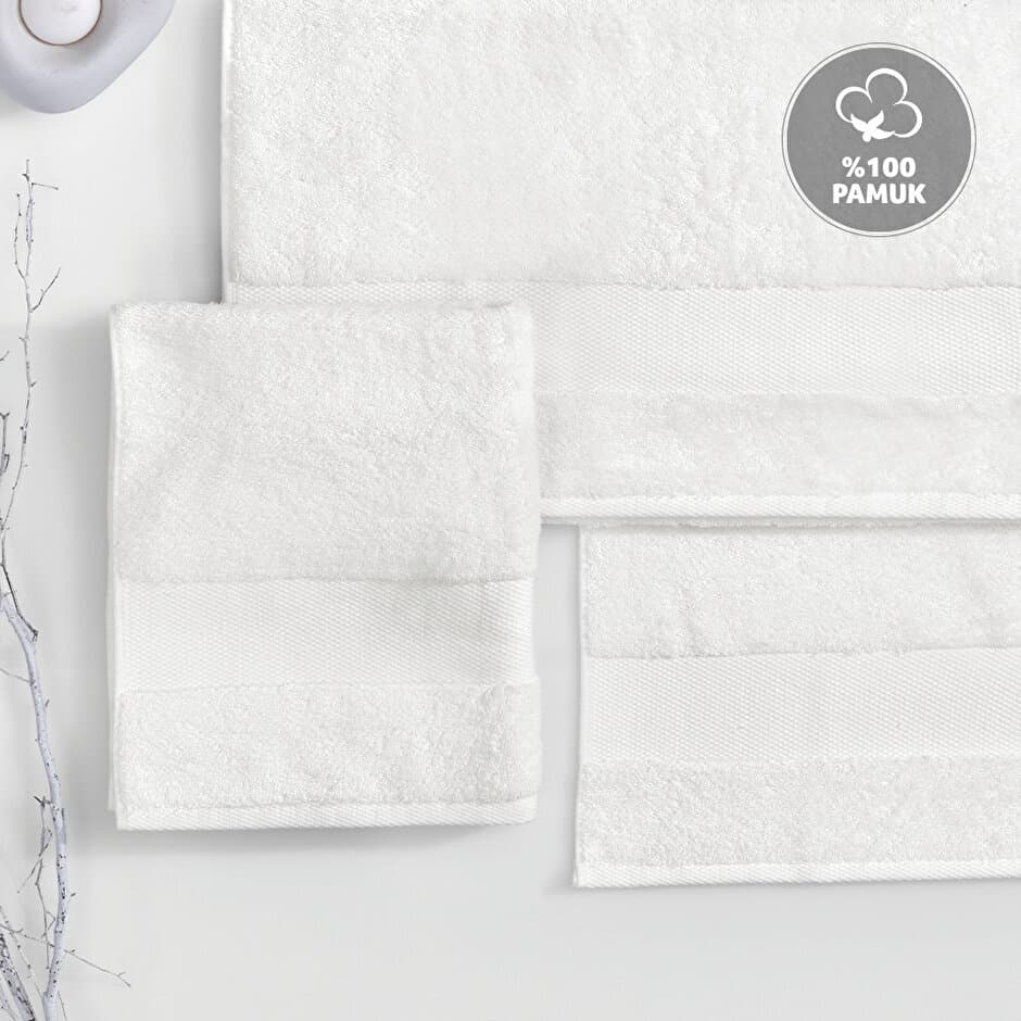 Yataş Bedding Guest Towel - 30x50 cm (Ecru) 3