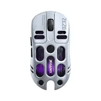 ماوسی جیقانگ JW-D232 بە 2.4G + بلوتووس + چارجکردن (زیوەیی)