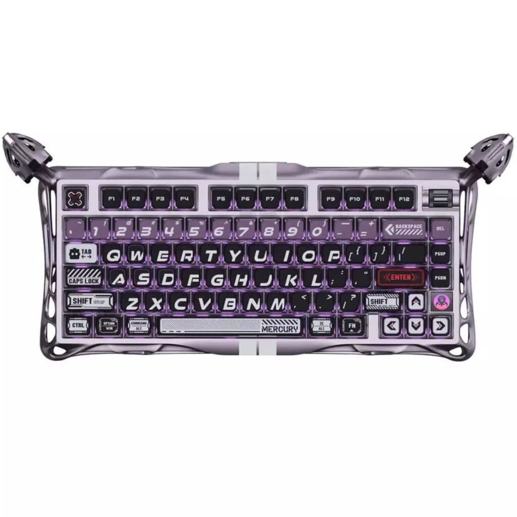 GravaStar Mercury V75 Pro Iron Wired Keyboard - Purple 2