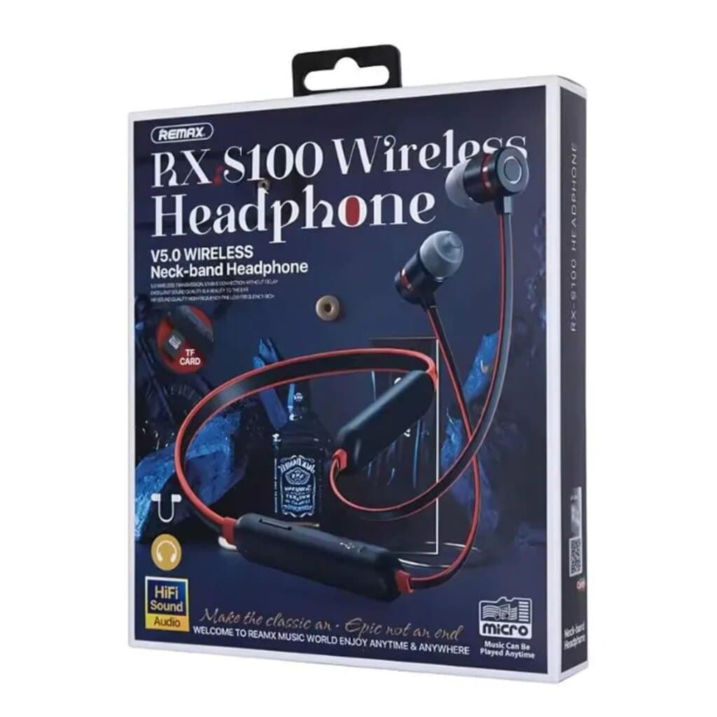 Remax RX-S100 Wireless Neck-band Headphones 2