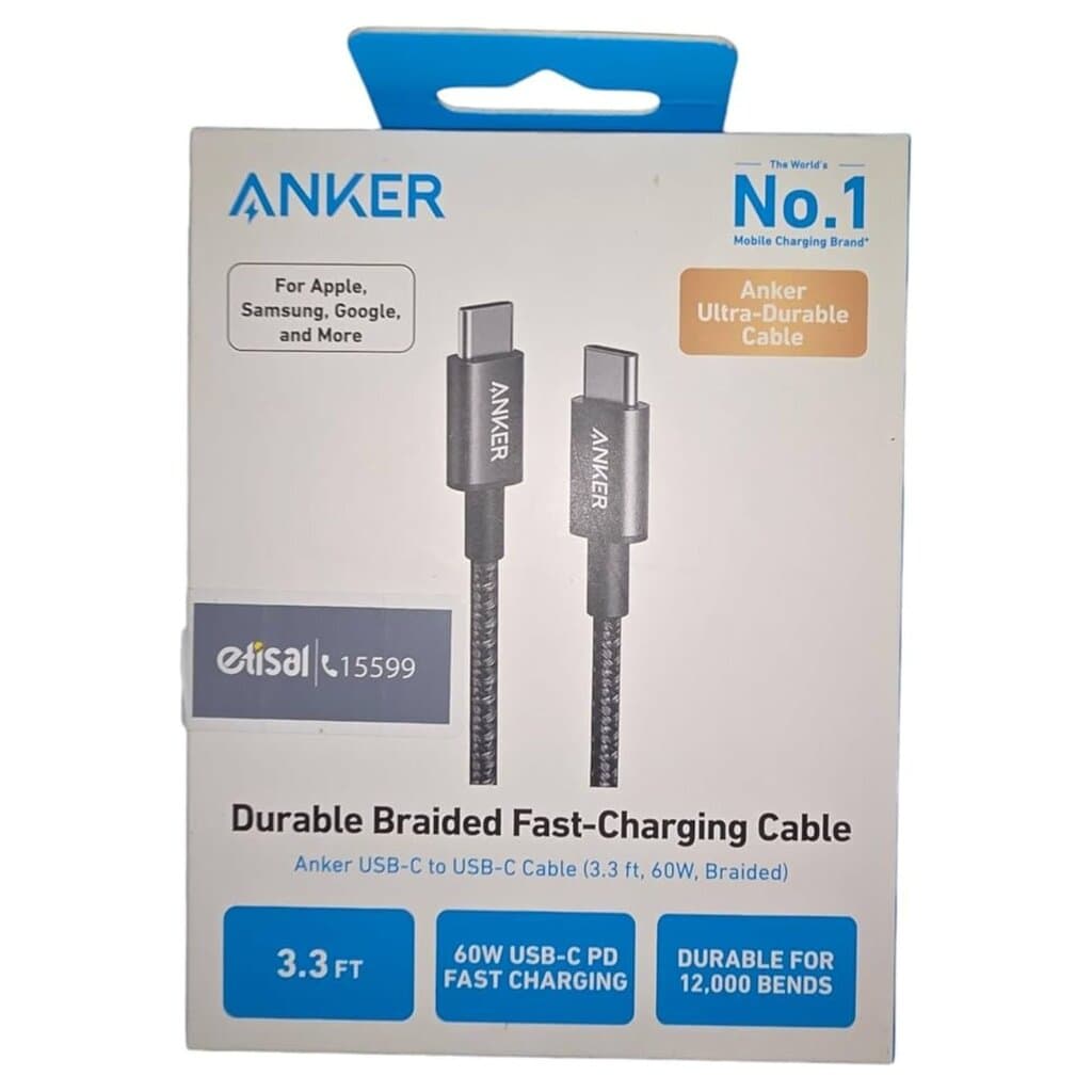 Anker 1m USB-C to USB-C Cable 60W 2