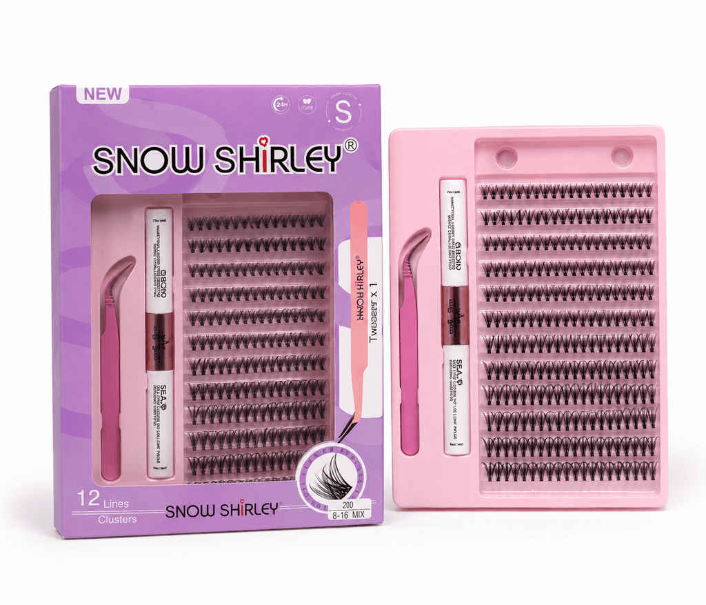 Snow Shirley Professional 12-Line Cluster Eyelashes 1