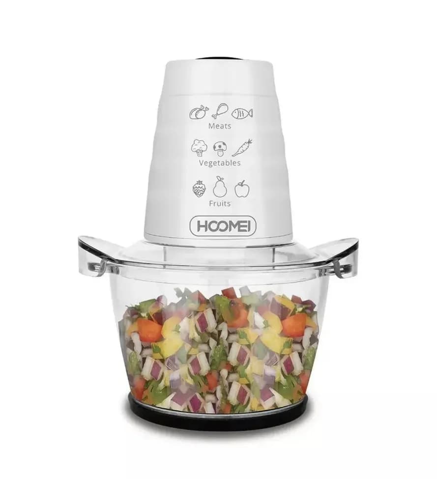 Hoomei 1L Powerful Glass Food Processor 1