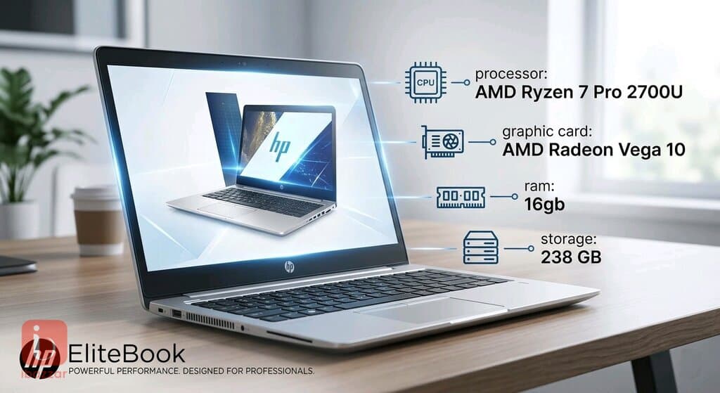 HP EliteBook 755 G5 | Ryzen 7 PRO | 16GB RAM | Fast NVMe SSD | Rare 120Hz 700-Nit Premium Screen