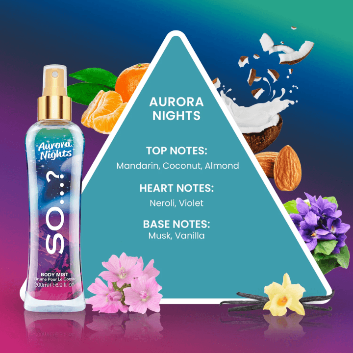 SO...? Escapes Aurora Nights Body Mist (200ml) 2