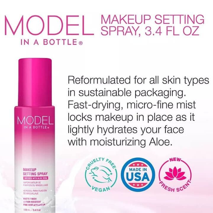 Model In A Bottle Makeup Setting Spray (3.4 oz) 2