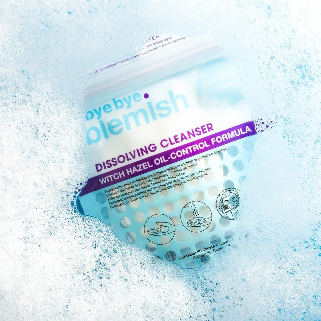 Bye Bye Blemish Water Activated Dissolving Cleanser Sheets 8