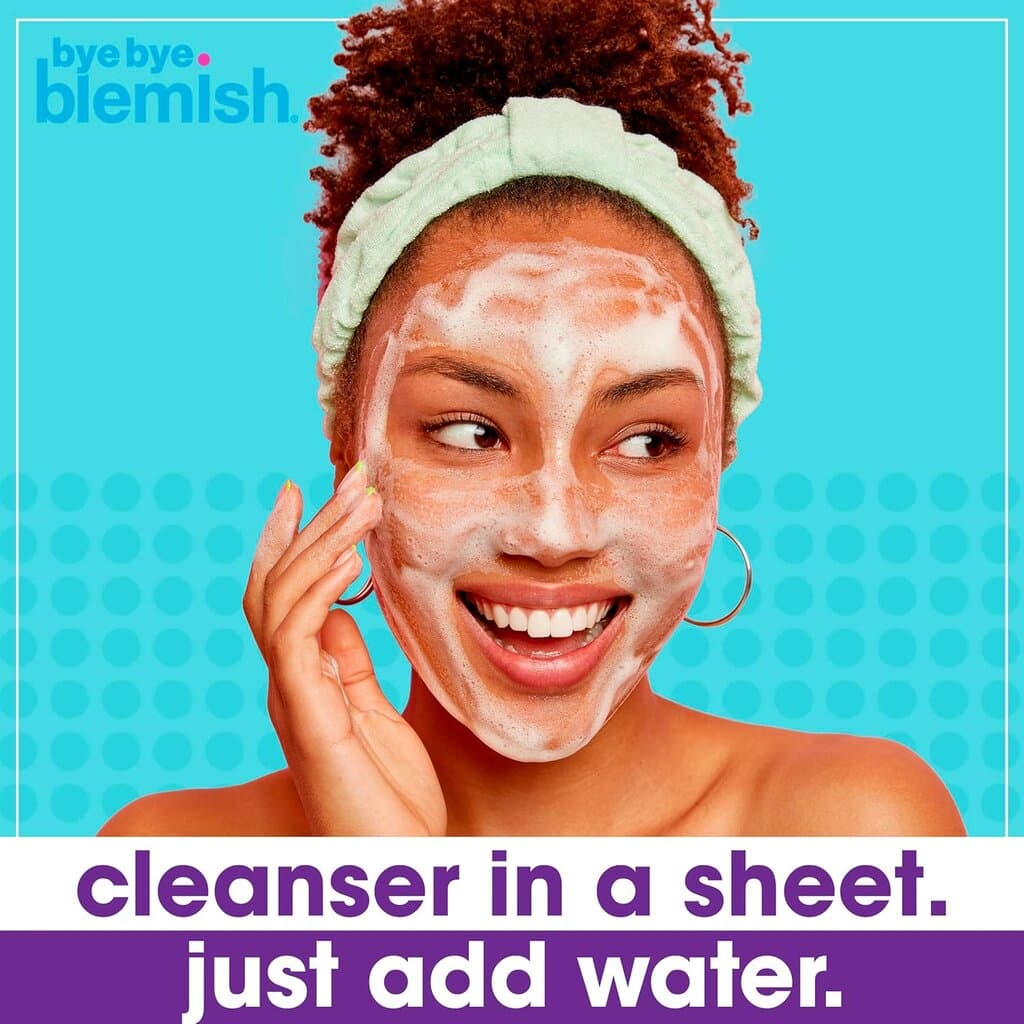 Bye Bye Blemish Water Activated Dissolving Cleanser Sheets 2