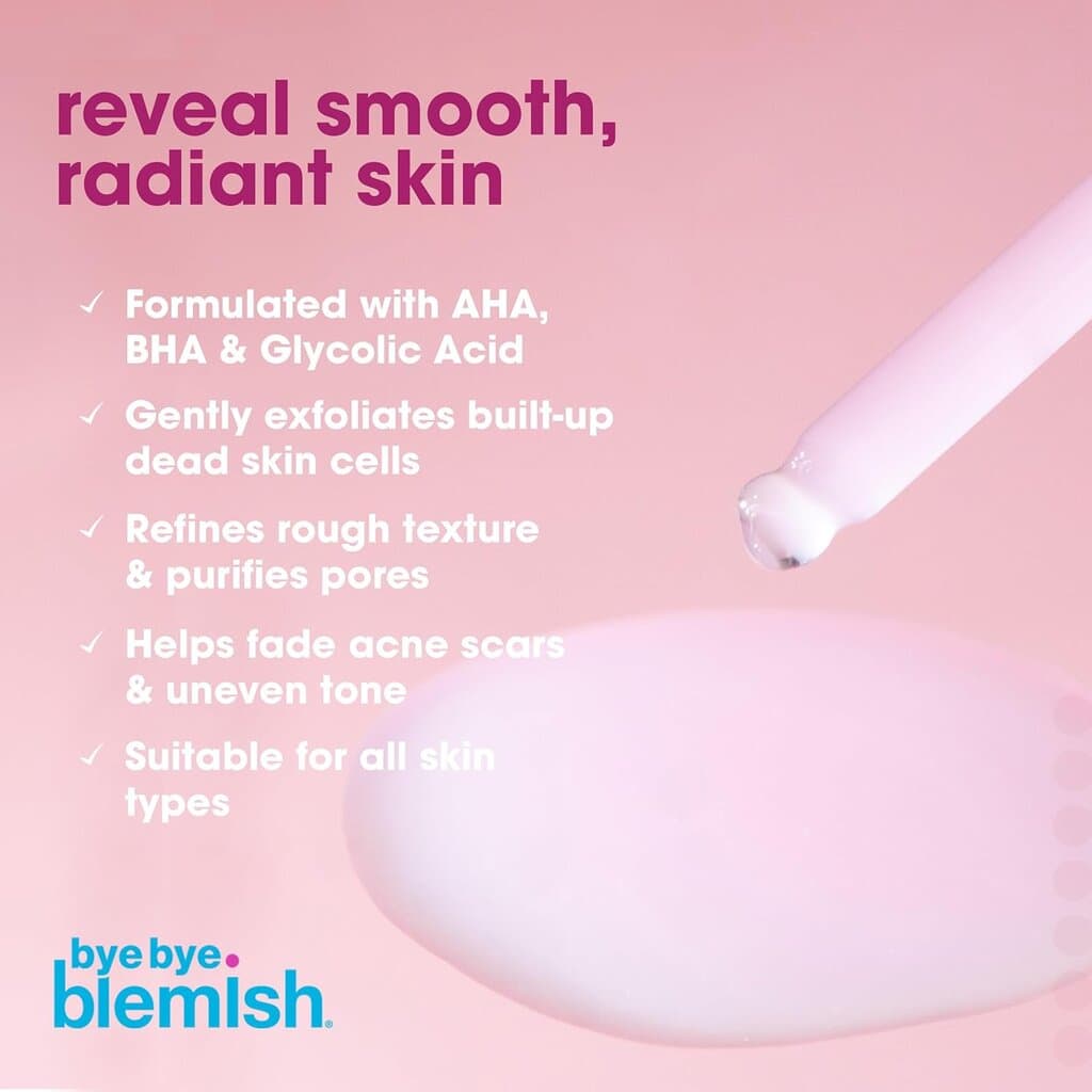 Bye Bye Blemish Resurfacing AHA + BHA Peeling Serum 4