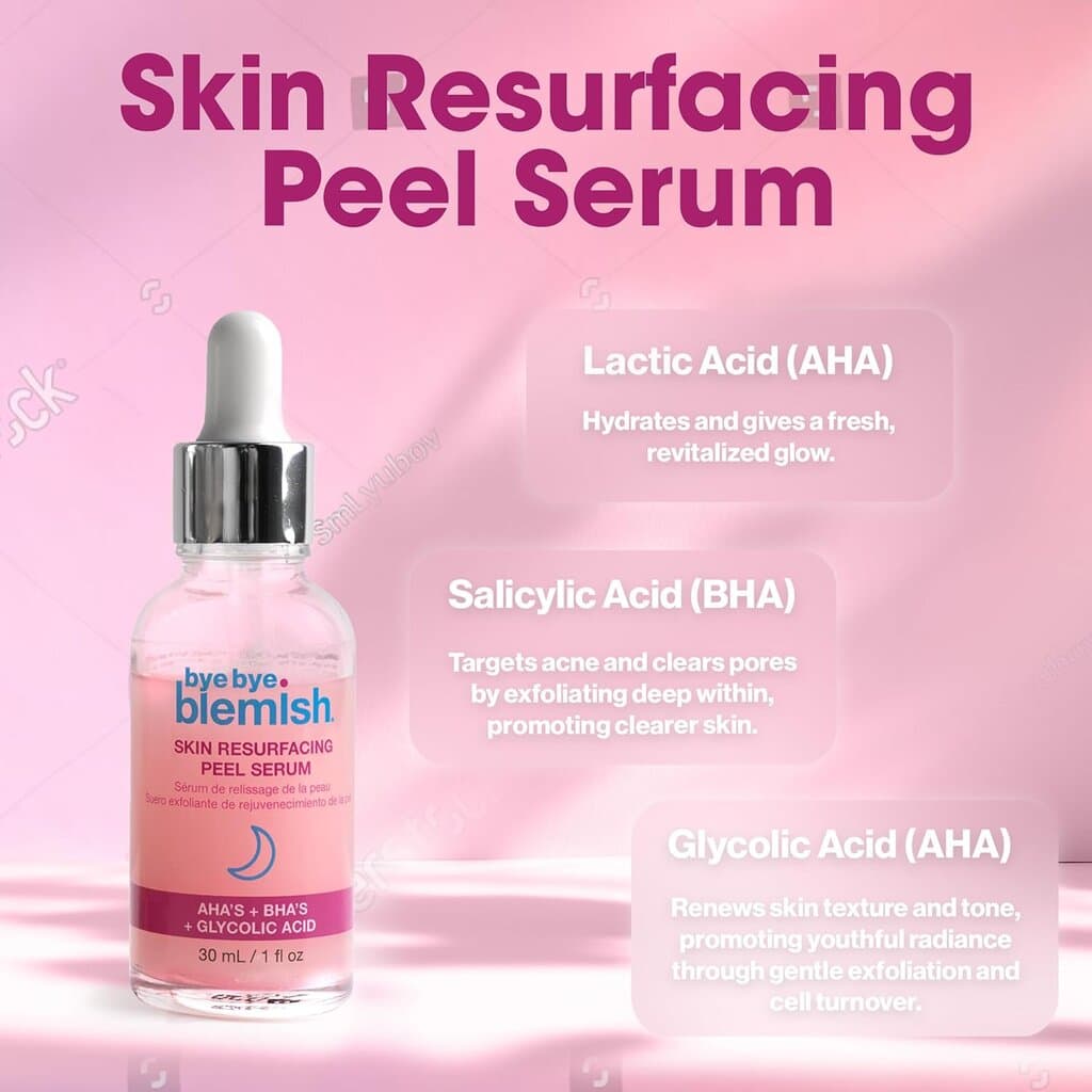 Bye Bye Blemish Resurfacing AHA + BHA Peeling Serum 5