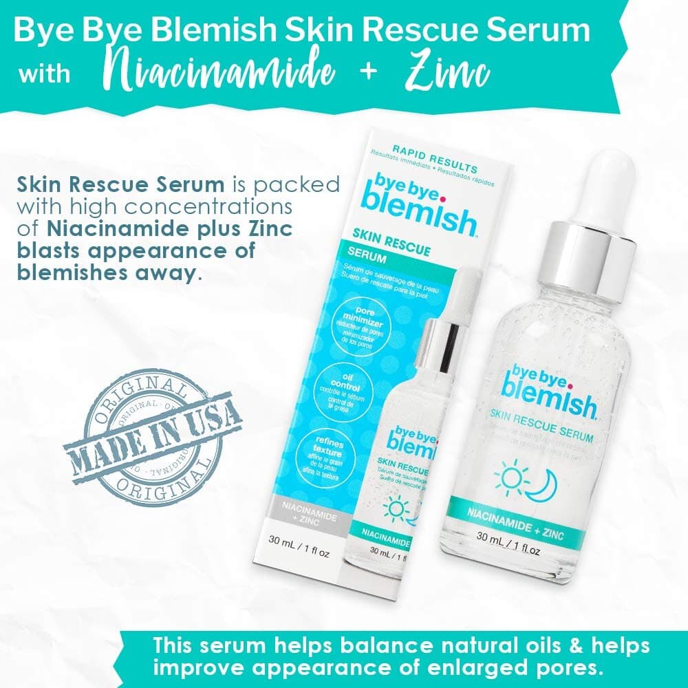 Bye Bye Blemish Skin Rescue Niacinamide Serum (Skincare) 3