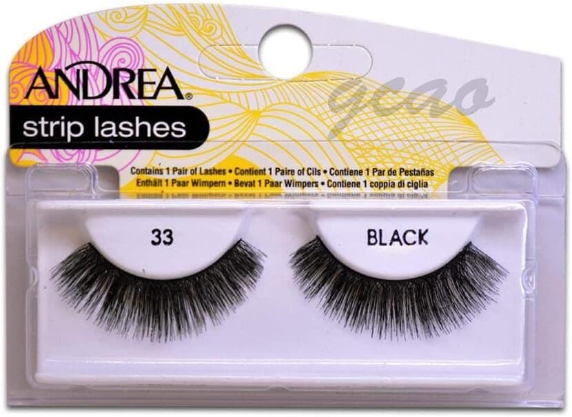Andrea Style 33 Eyelashes - Black 1