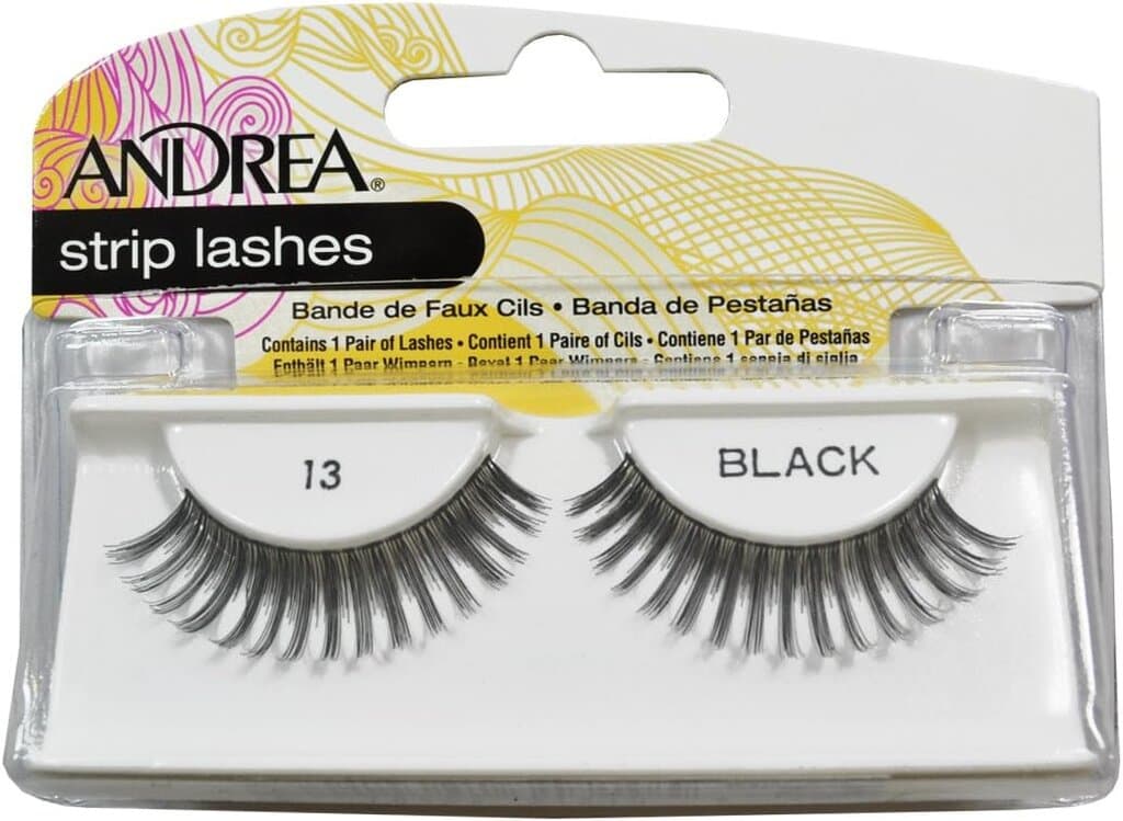 Andrea Style 13 Eyelashes - Black 1