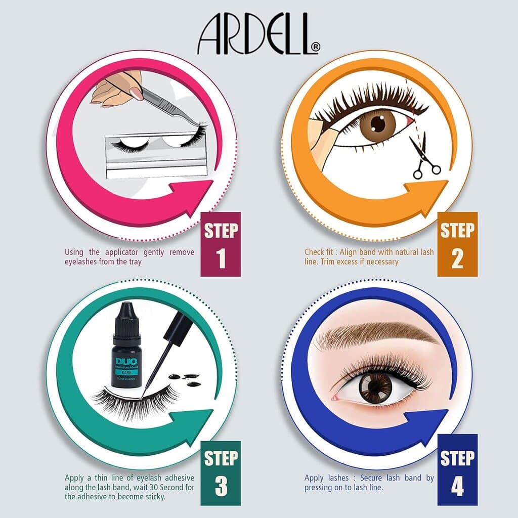 Ardell Faux Mink 811 Eyelashes Multipack (4 Pairs) 3