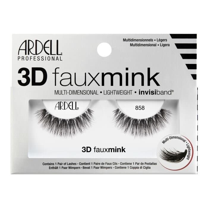 Ardell 3D Faux Mink 858 Eyelashes (1 Pair) 1