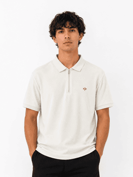 کراسی پیاوانەی لە پەمبووی نایابی Loro Piana - سپی کاڵ (XL)