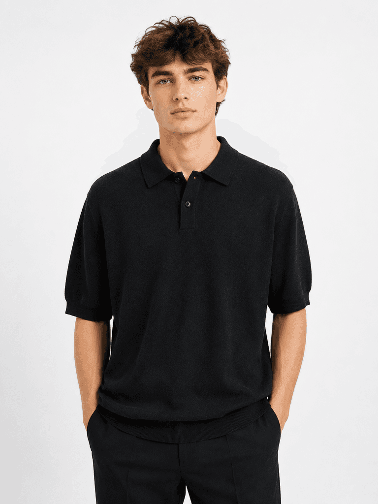 Roberto Cavalli Premium Master Quality Men's Cotton T-Shirt - Black (XL) 1