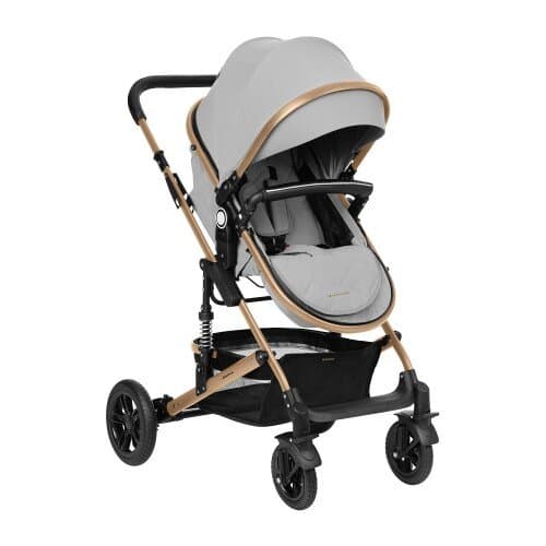 Kikkaboo Stroller 3In1 Transf Seat Amaia - Light Grey 2