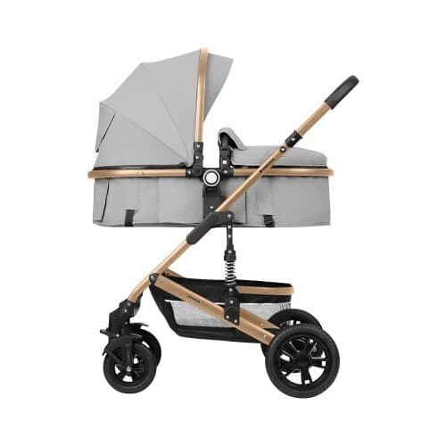 Kikkaboo Stroller 3In1 Transf Seat Amaia - Light Grey 4