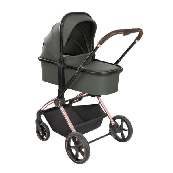 Kikkaboo Stroller 2In1 With Carrycot Kara - Army Green 6