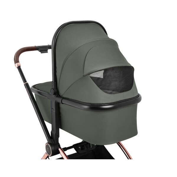 Kikkaboo Stroller 2In1 With Carrycot Kara - Army Green 9