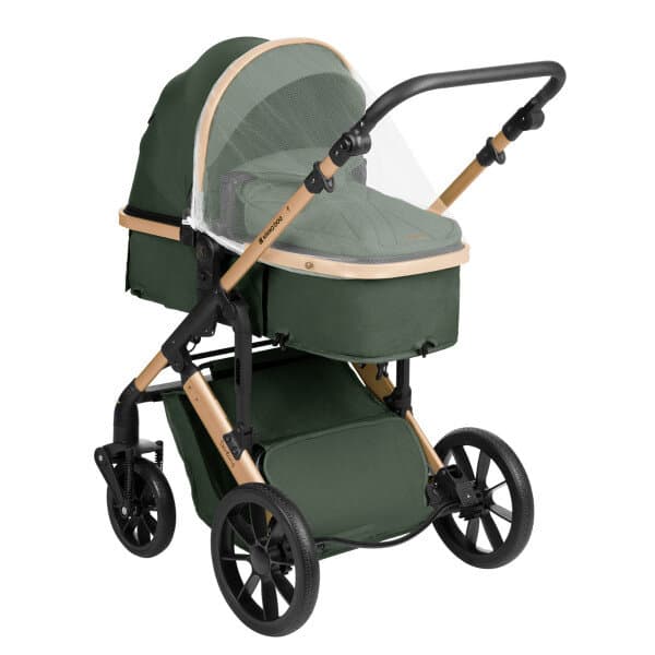 Kikkaboo Darling Baby Stroller 3 In 1 Army - Green 5