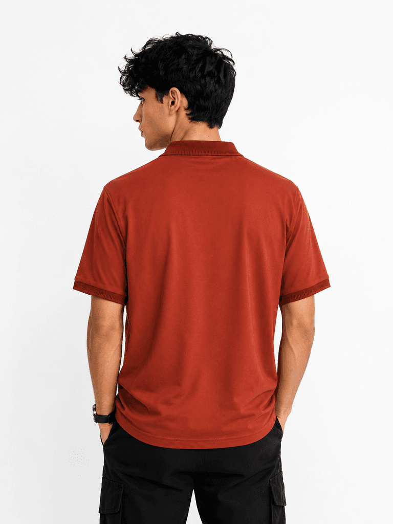 Lactose Men's Premium Cotton T-Shirt - Burnt Orange (M) 2