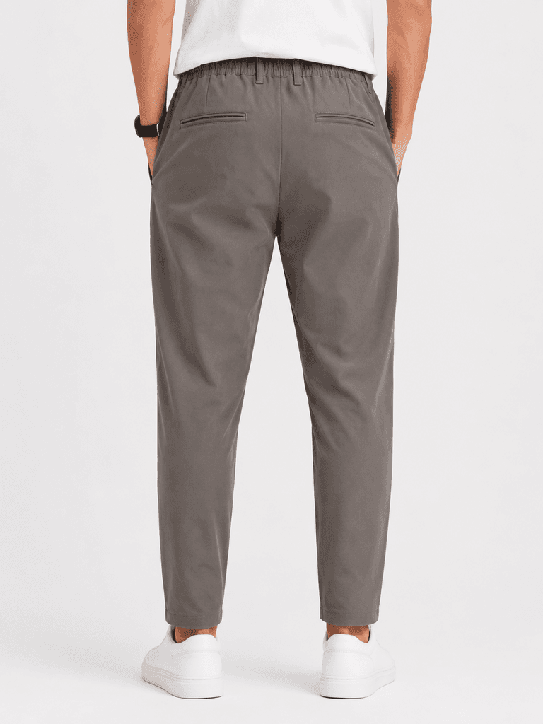 JR3 Men's Lightweight Performance Polyester Pants - Light Gray (Size 30) 2