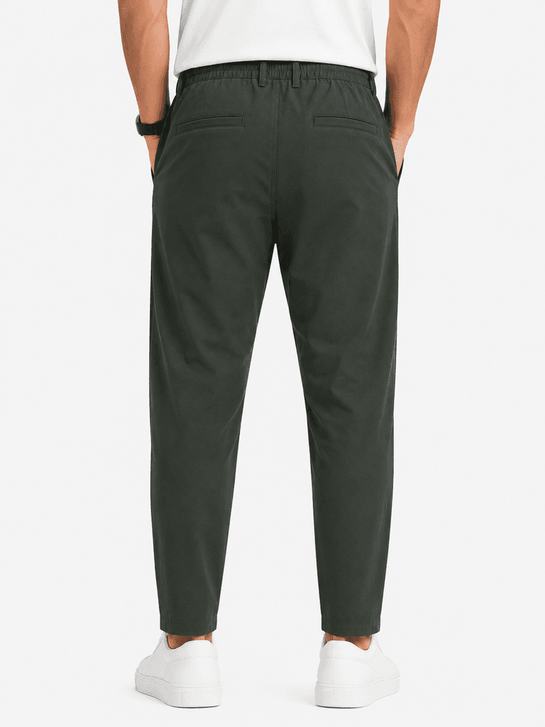 JR3 Men's Lightweight Performance Polyester Pants - Army Green (Size 30) 2