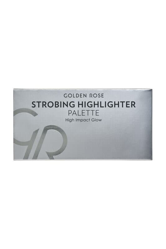 Golden Rose Strobing Highlighter Palette (Pink Gold Bronze) 3