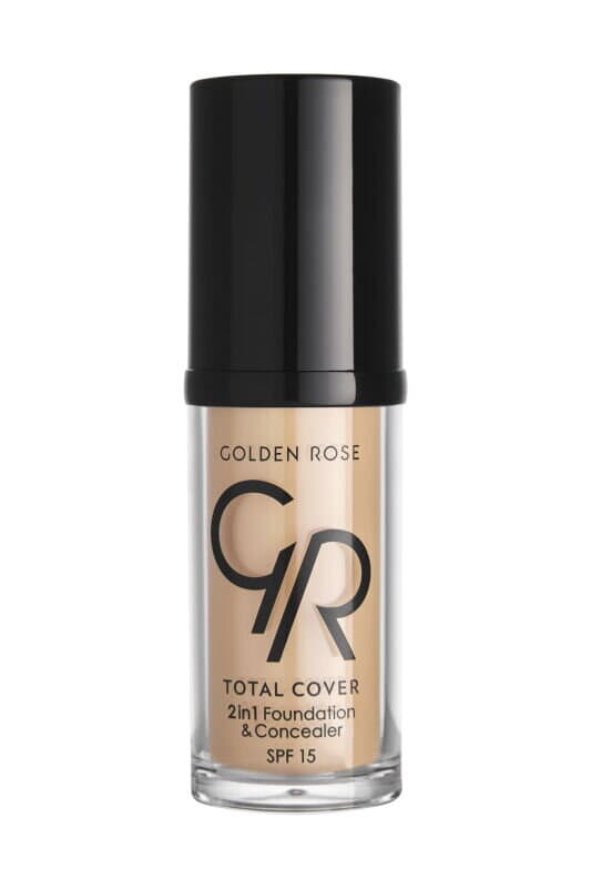 Golden Rose Total Cover 2In1 Foundation&Concealer (No: 03) 1