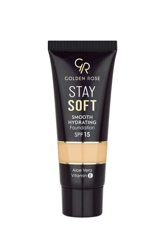 Golden Rose Stay Soft Smooth Hydrating Foundation (No: 201) 1