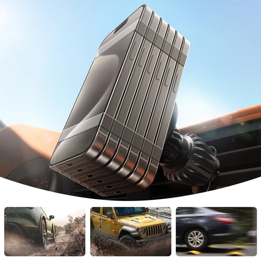 JOYROOM JR-ZS406 Magnetic Car Phone Holder - Dual Neodymium Magnet Vent Mount 8