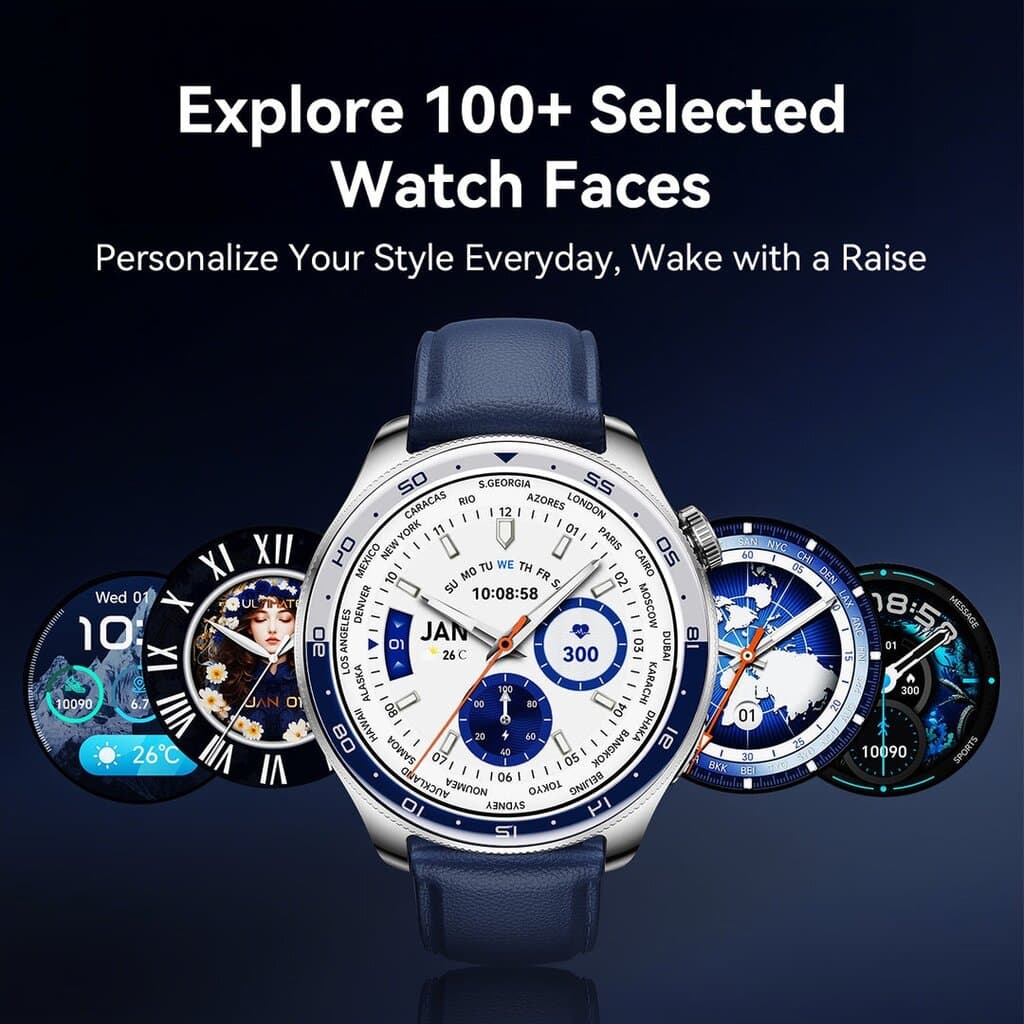 JOYROOM JR-FC3 Smartwatch - 1.43" AMOLED Display & Bluetooth 5.4 Calling 6