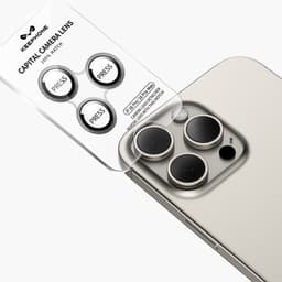 KEEPHONE CAPITAL HD Glass AR Ultra Clear Camera Lens Protector for iPhone 16 Pro / 16 Pro Max — photo 3